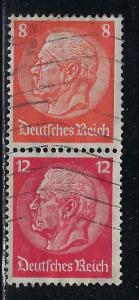 Germany Scott # 420, 422, used, se-tenant, S201