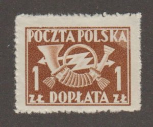 Poland - Scott # J106A - used