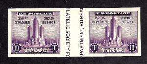 767a Mint,NGAI,NH... Vertical Gutter Pair... SCV $5.00