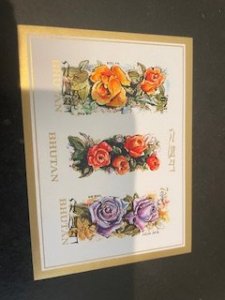 Bhutan sc 150D-150E SS MNH