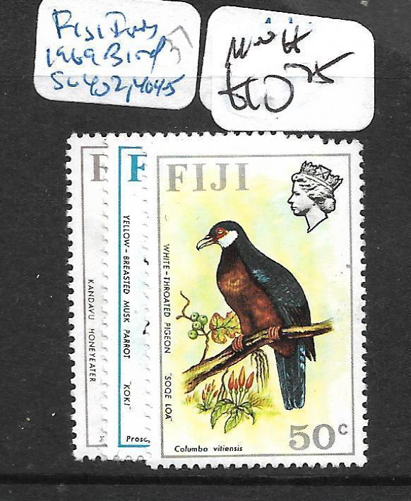FIJI ISLANDS (PP1309B) BIRDS SG 402, 404-5
