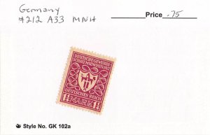 Germany 212 Unused   (SC0_792)