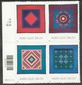 3527a MNH Plate Block