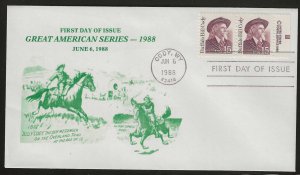 #2177 FDC CODY WY. Cachet (A732)