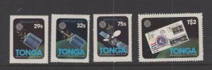 Tonga #545-48  (1983 Communications Year set)  VFMNH CV $5.50