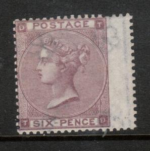 Great Britain #39 (SG #84) Mint Fine Full Original Gum Lightly Hinged