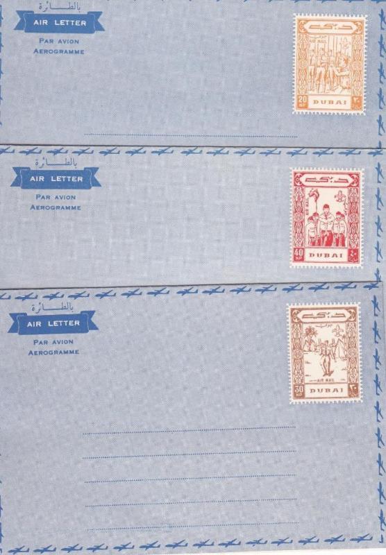 Dubai: 1964, Scout Air Letter Sheets, 1st Series (BSA803)