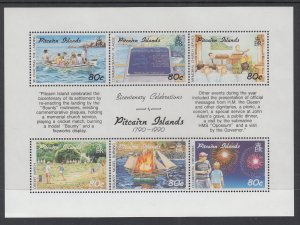 Pitcairn Islands 347 Souvenir Sheet MNH VF