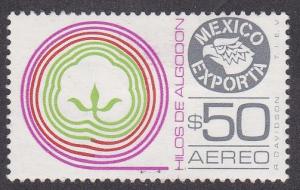 Mexico # C603,  Exporta - Cotton Thread, Hinged,