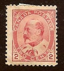 Canada #90 2¢ King Edward VII