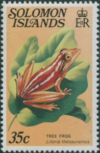 Solomon Islands 1979 SG399A 35c Tree Frog MNH