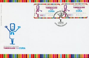 Portugal 2021 FDC Medical Stamps World Tuberculosis Day Sick Correio Azul 2v S/A