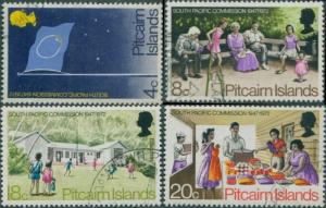 Pitcairn Islands 1972 SG120-123 South Pacific Commission set FU
