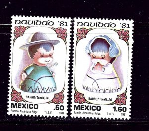 Mexico 1252-53 MNH 1981 Christmas