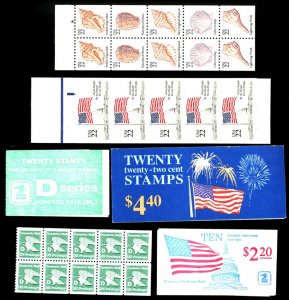 U.S. #2113a, 2116a MINT MIXED BLOCKS