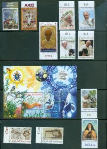 Vatican City 2020 Compete MNH Year Set