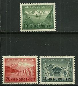 Norway # B32-4, Mint Hinge 