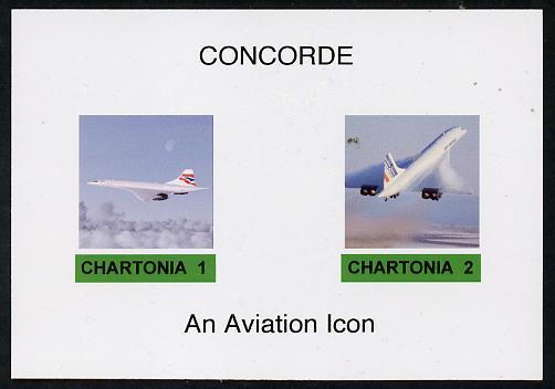 Chartonia (Fantasy) Concorde - An Aviation Icon imperf de...
