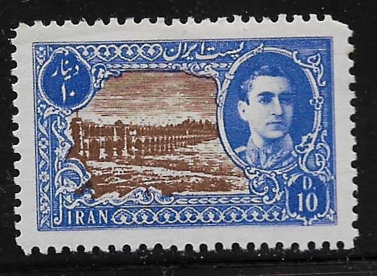 IRAN, 916  HINGED MOHAMMAD REZA SHAH PAHLAVI