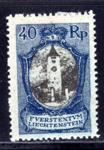 Liechtenstein #66  Unused VF   CV $10.50  ....   3510031