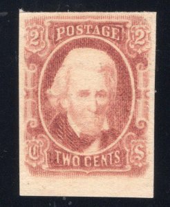 CSA 1863 2¢ Jackson - OG MNH - SC# 8  Wonderful Mint State  (ref# 239450)