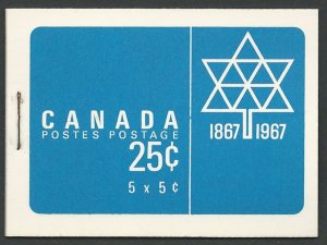 Canada # 458a   Centennial Booklet -   complete   (1) Mint NH
