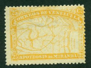 Venezuela 1896 #139 MH SCV (2018) = $4.00