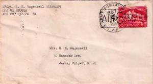 United States A.P.O.'s 2c Washington Bicentennial Envelope Overprinted Air 6c...