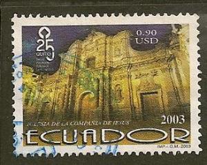 Ecuador  Scott     1689a   Church    Used