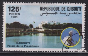 Djibouti 580 Presidential Palace 1984