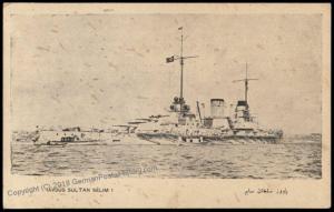 German WWI Turkey Navy Ship Haida Pascha Loreley SMS Goeben MSP29 Sultan S 62086