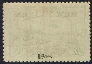 NEW GUINEA 1935 BULOLO AIRMAIL 5 POUNDS 