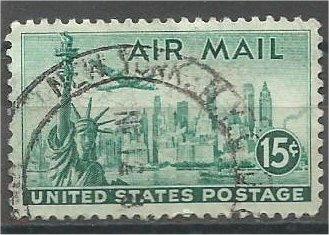 UNITED STATES, 1941, used 15c Transport Plane Scott C35