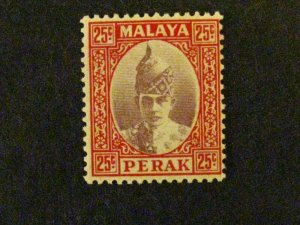  Malaya-Perak #92 mint hinged  c203 485