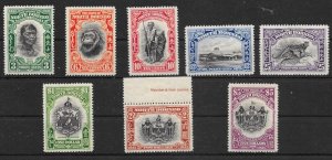 NORTH BORNEO SG295/302 1931 CENTENARY SET MTD MINT (r)