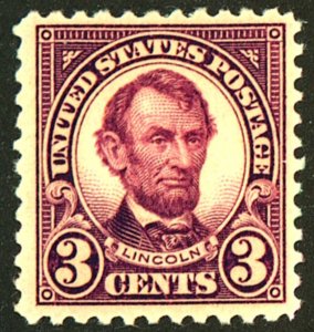 U.S. #555 MINT OG HR