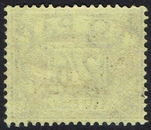 GREAT BRITAIN 1924 POSTAGE DUE 2/6 SPECIMEN ERROR DOUBLE WMK BLOCK CYPHER 