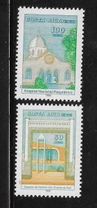 Costa Rica 1990 Hospitals Sc 431-432 MNH A2544