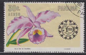 Panama C345 Orchid 1966