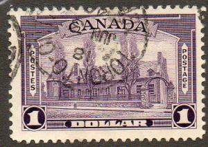 Canada  Scott  245  Used