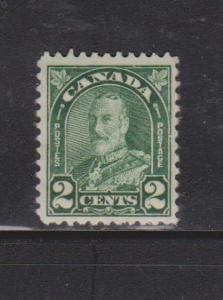 CANADA Scott # 164 - Mint Hinged - 2 Cent KGV Arch Issue