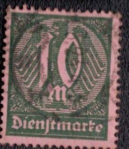 Germany O17 1922 Used