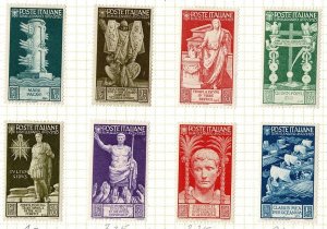 Italy #377-84 MH Caesar