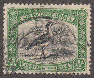 Africa, South West, Scott#108A, used, English, #S-108A