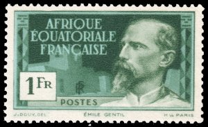 French Equatorial Africa #58  MNH - Emile Gentil (1940)