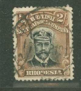 Rhodesia (1890-1923) #132v  Single