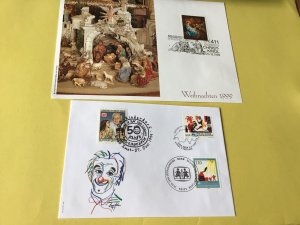 Austria 1999 card &  Stamps Cover Ref 53725