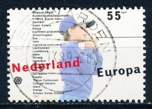 Netherlands #744 Single Used