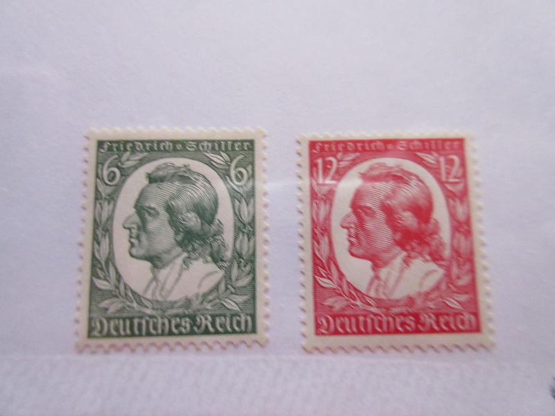 GERMANY  Sc 446-447, Mi 554-555  set  MINT NEVER HINGED  G7  Cat $87.50