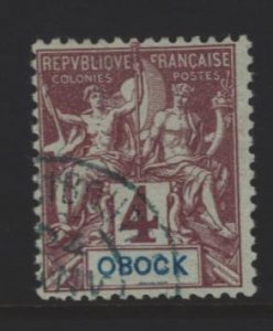 Obock Sc#34 Used